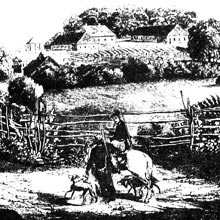 Лесничество «Беловежа». Рис. 1828 г.