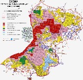 Belovezhskaya Pushcha National Park Zoning Scheme from 2004 to 2012 years